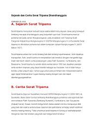 Maybe you would like to learn more about one of these? Serat Tripama Pupuh Dhandhanggula Masnurul