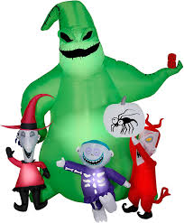 Self inflates in seconds, easy set up, weather resistant fabric. Amazon Com Gemmy Halloween Inflatable 7 Oogie Boogie Nightmare Before Christmas Scene Airblown Inflatable Patio Lawn Garden
