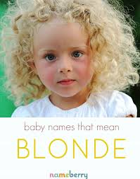 Blonde Baby Names From Aurelia To Xanthe Blonde Babies Blonde Baby Girl Baby Names