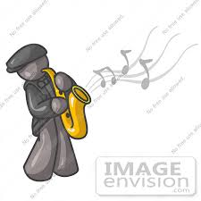 Jazz saxofon player coffee painting by georgeta blanaru. Clip Art Graphic Of A Grey Guy Character Playing Jazz Music With A Sax 36317 By Jester Arts Royalty Free Stock Cliparts