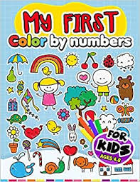 Buy My First Color By Number Coloring Book For Kids 4 8 Coloring Pages For Kids Animals Unicorn Dinosaur Christmas And More Book Online At Low Prices In India My First Color Play the mobile game color by number with frozen ii on your smartphone, pad or tablet directly without installation.