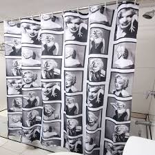 Marlyn Monroe Shower Curtains Bathroom Shower Curtains Fabric Shower Curtains Shower Curtain Polyester