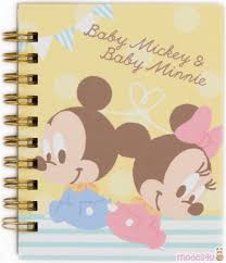Alles was zur kompletten babyausstattung gehört und mehr. Susse Baby Mickey Minnie Maus Mini Ringbuch Notizbuch Modes4u