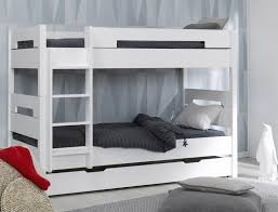 lit superpose enfant milo blanc custom bunk beds bunk bed with trundle kid beds