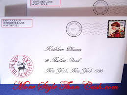 North pole postmark postmaster 4141 postmark dr. Free Letter From Santa Printable