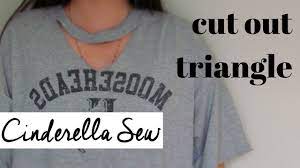 Check spelling or type a new query. How To Cut Triangle Out Of Front Of Tshirt T Shirt Keyhole Choker Tutorial Easy Diy Triangle Cut Youtube
