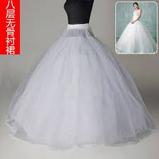 White 8 Layer Hoopless Crinoline Petticoat No Hoop Ball Gown Wedding Underskirt For Sale Online Ebay Ball Gowns Princess Ball Gowns Ball Gowns Wedding