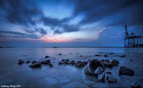 Tanjung harapan is a notable tourist attraction in selangor (although nothing much there in actual). Sunset At Tanjung Harapan Port Klang Steemit