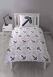 Minecraft Wende Bettwasche Set Weiss Tnt Mit 2 Tollen Motiven Auf Vorder Und Ruckseite Schone Kinderbettwasche Auch Fur Tee Bettwasche Set Haus Deko Bettwasche