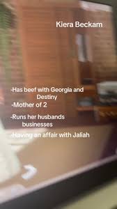 Kiera Beckam #affair