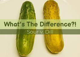 The Difference Between Sour And Dill Pickles Explained Pickle Wiki