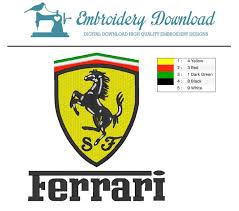 Maybe you would like to learn more about one of these? Ferrari Logo Embroidery Design For Download Embroiderydownload