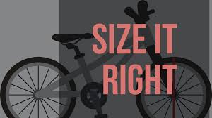 how bike sizes work how to find the right size for a kids