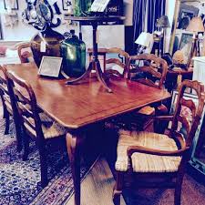 Set Of Six Ballard Design Dining Chairs Great Condition 600 00 Blufftonsc Coastalexchange Charl Trellis Pattern Consignment Furniture Ballard Designs