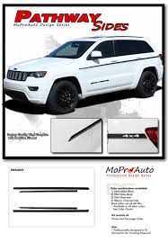 details about 2011 2019 jeep grand cherokee door stripes pathway sides decal 3m vinyl graphics