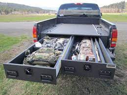 How To Install A Diy Truck Bed Storage System Truck Bed Storage Truck Bed Truck Storage