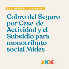 El gobierno nacional otorgará un subsidio de 22 mil pesos destinado a monotributistas y esos monotributistas y autónomos que serán subsidiados ahora por el estado deberán desempeñarse. Ande Informa Se Extiende El Subsidio Y Intendencia De Rio Negro Facebook
