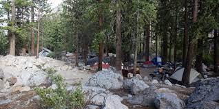 If you want to camp in the forest this location provides that chance. Whitney Portal Campground Outdoor Project