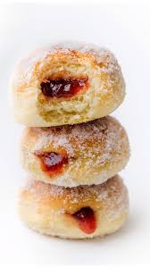 Baked Donuts Are Easy Incredibly Soft Airy And Melt In You Mouth Good This Jelly Filled B In 2020 Homemade Donuts Recipe Homemade Doughnut Recipe Homemade Doughnuts