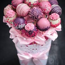 Cake Pops Bouquet For Birthdays Easter Bridal Showers This Is A High End Gift That Can Be Given Wit Cake Pop Displays Valentine Cake Pop Christmas Cake Pops