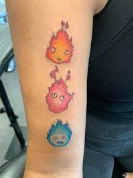 Calcifer is the quintessential antihero, as his. Calcifer From Howls Moving Castle By Steve B From Wicked Ways Tattoos In San Antonio Texas Tattoos