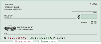 How do routing numbers work? Routing Number Merrimack County Savings Bank