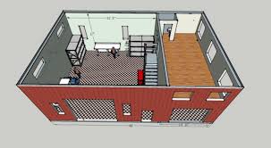 Garage 3d Model 1 Cochera