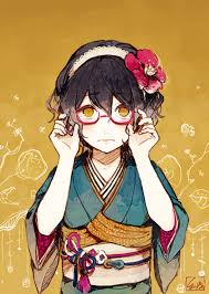 yumeniwa instagram始めました anime kimono character drawing character art