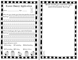 A collection of classroom decorations and activities for easter. Easter Writing Activity