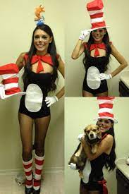 Cat In The Hat Costume Idea Halloween Costumes Last Minute Halloween Costumes Rave Costumes