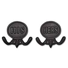 5% coupon applied at checkout. Buy 5 8 Set Of 2 His And Hers Towel Hooks For Bathrooms Perfect Towel Hook Door Hanger Hook Bathroom Hooks Or Farmhouse Hooks Wall Hanger Bathroom Towel Hooks Towel Hanger Hooks For