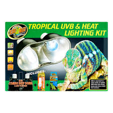 Zoo Med Tropical Uvb Heat Lighting Kit Walmart Com Walmart Com