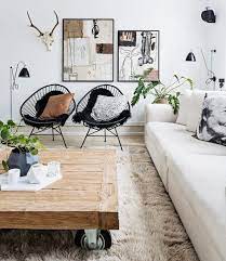 Inspiratie voor vloeren en raambekleding. Interior Design Styles 8 Popular Types Explained Lazy Loft Living Room Designs House Interior Living Room Scandinavian
