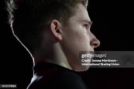 Oona Brown and Gage Brown of the United States compete in the Junior...  News Photo