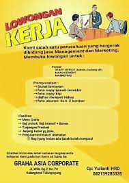 Sumber informasi lowongan kerja diatas secara gratis kami peroleh dari sumber yang terpercaya sehingga kami persilahkan bagi anda yang merasa ingin untuk menyalin dan menyebarkan informasi ini, sebagai. Lowongan Kerja Telkom Tulungagung Lowongan Kerja Dosen Dan Tenaga Kependidikan Bulan Maret 2019 Rekrutmen Dan Lowongan Kerja Bumn Bulan Maret 2021 27 April 2016 Dibutuhkan Karyawati Jaga Stand Jus Daerah Tulungagung Welcome To The Blog