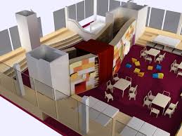 Kindergarten Interior Design Proposal Ma Thesis Overall View Concept Danielagheorghiu Kindergarten Interior Kid Spaces Interior Design