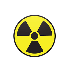 Warning emf symbol sign,radiation warning sign on the hazardous materials transport label class 7 at the aluminum container of transport truck. Nuclear Radiation Warning Symbol Stickers Pack Of 4 Sutter Signs
