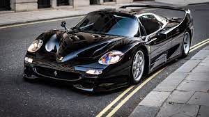 Those cars are rare because ferrari built just over 1,300 examples. This Factory Black Ferrari F50 With Straight Pipes Sounds Heavenly On The Near Empty Streets Of London