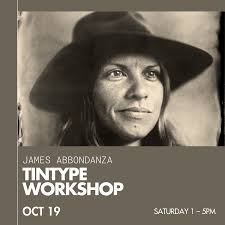 Make your own tintype photograph with James Abbondanza (@nfphoto716)! This  make-and-take workshop