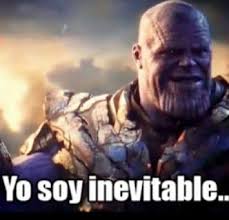 The twins use this thanos' statement was simply stating that evil inclination and death are inevitable and that their efforts were. Thanos Inevitable Home Facebook