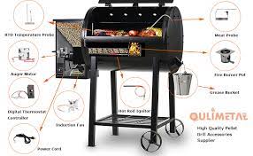 Are camp chef pellet grills good? Amazon Com Qulimetal Grill Replacement Parts Barbecue Bbq Auger Motor For Pit Boss Traeger Wood Pellet Grills Patio Lawn Garden