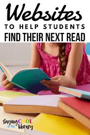 Websites To Help Students Find Their Next Read Reading Website Reading Motivation Book Reviews For Kids