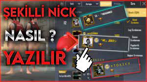 Pubg Mobile Lite Sekilli Nick Nasil Yazilir Pubg Mobile Lite Sekilli Isim Yazma Youtube