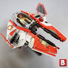 Lego star wars jedi starfighter obi wan 7143 new in sealed box! Jedi Interceptor Minifig Scale Brick Vault