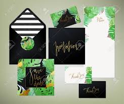 In einem magischen moment voller liebe und verbundenheit haben sie beschlossen, in ihrer beziehung einen. Trendy Tropischen Dschungel Stil Vektor Hochzeit Druck Gesetzt Einladungskarten Menu Und Umschlag Vektor Vorlagen Mit Exotischen Grun Blau Pink Mit Goldenen Flecken Glitzernd Und Streifen Textur Lizenzfrei Nutzbare Vektorgrafiken Clip Arts