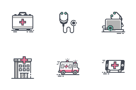 Download Medicine Healthcare Icon Pack Available In Svg Png Eps Ai Icon Fonts Hospital Icon Icon Pixel Art