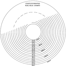 custom relax rug size chart