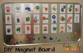 Diy Magnet Board For Your Kids Diy Magnet Board Diy Magnets Kids Magnets