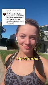 Replying to @Bootsandcats my favorite pun tattoo is my “bees knees” tattoo  because you get it. Its bee’s knee 😀🐝 but in realness, thank you so much  for your support!! It means so much to me ...