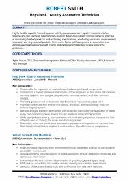 How to choose a resume format. Quality Assurance Technician Resume Samples Qwikresume
